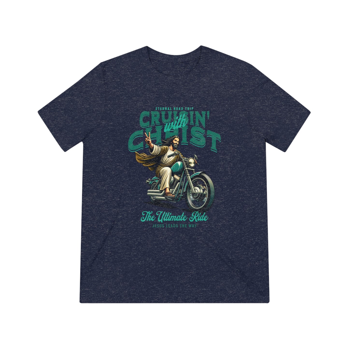 "Cruising With Christ" - Unisex Crew Neck Tee