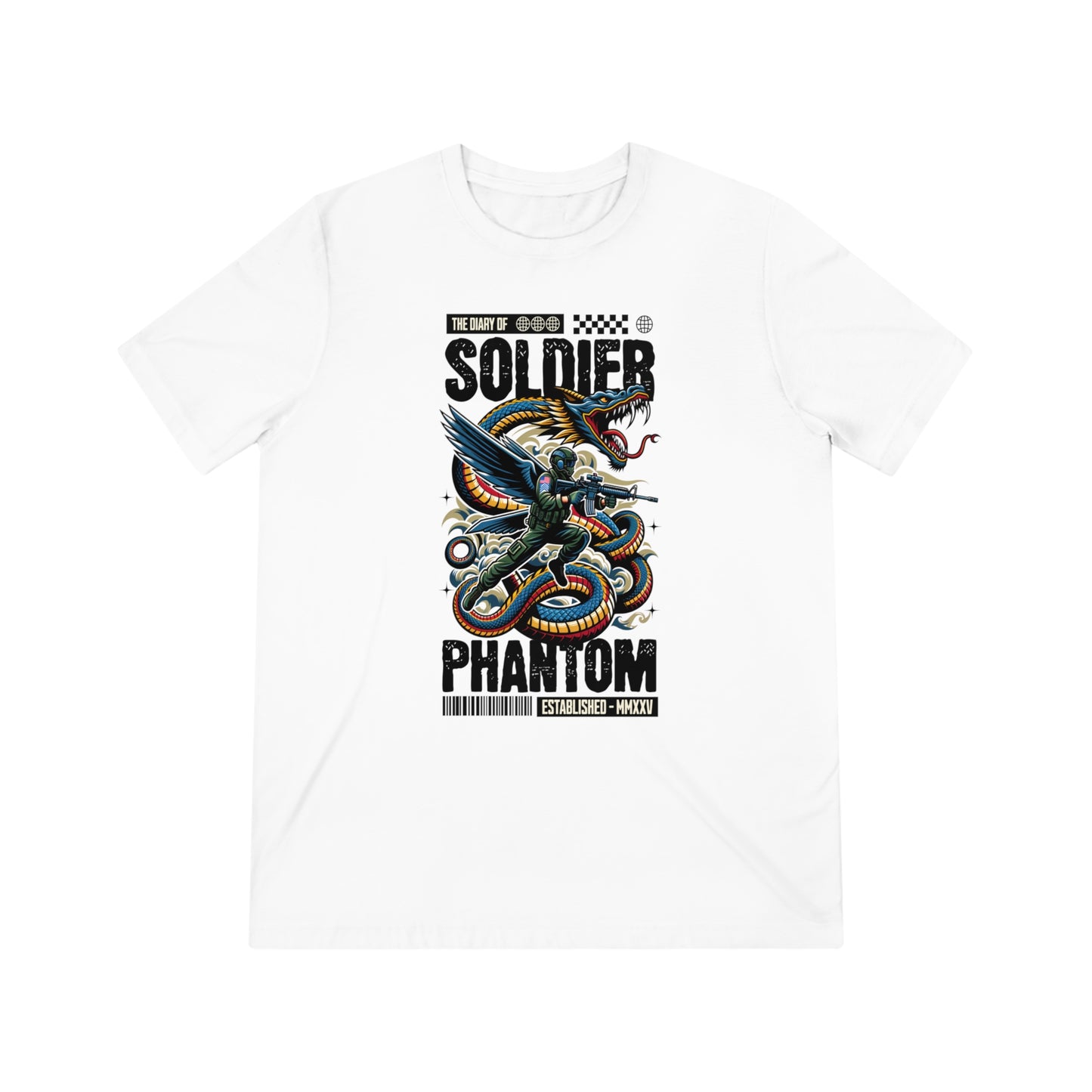 "Diary Of Soldier" - Unisex Crew Neck Tee