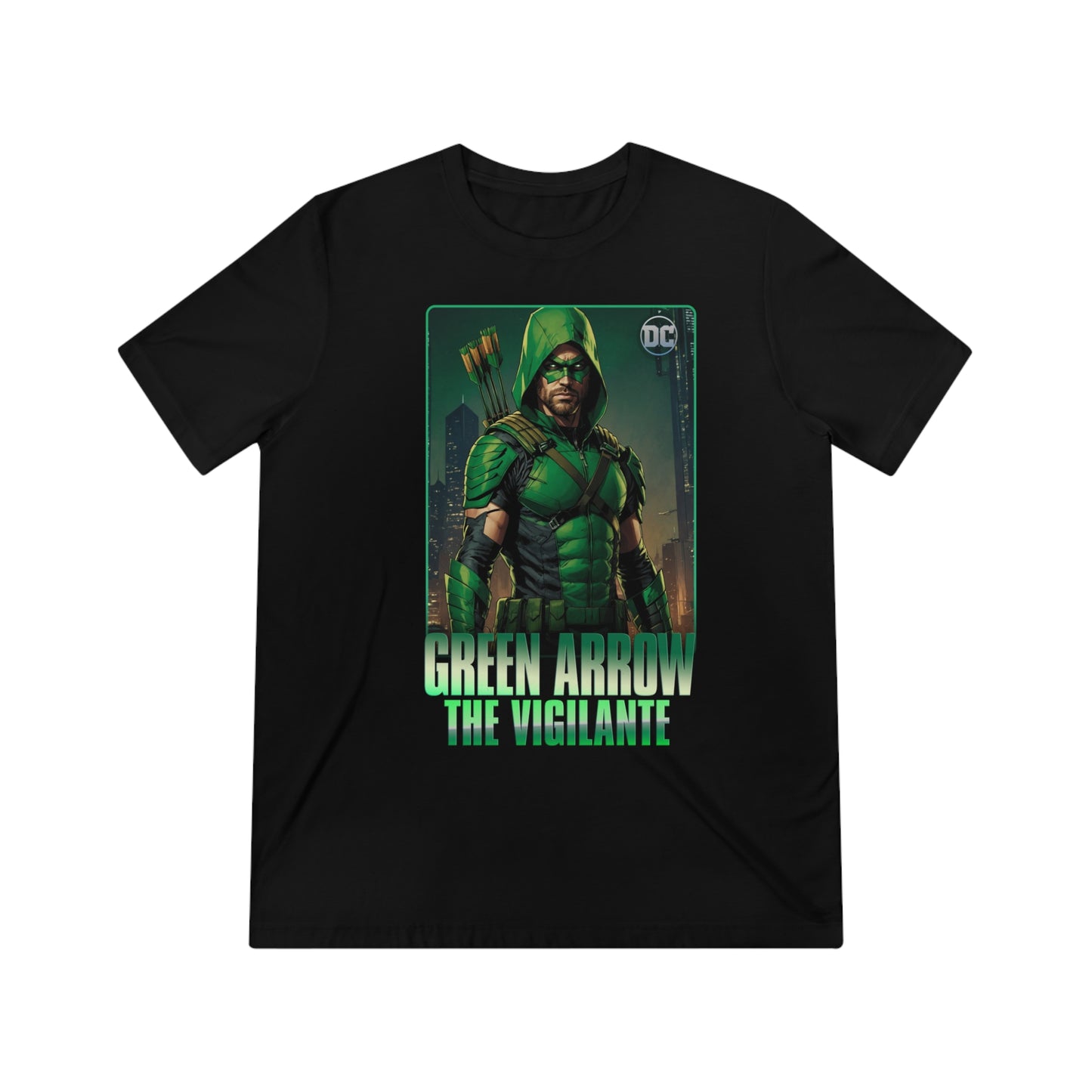 "DC_Green Arrow:The Vigilante" - Unisex Crew Neck Tee