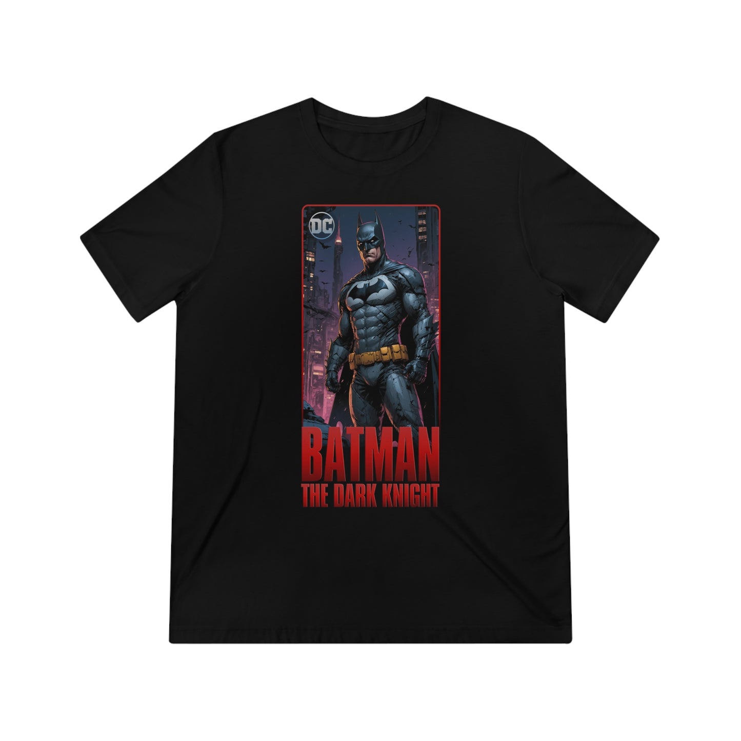 "DC_Batman:The Dark Knight" - Unisex Crew Neck Tee