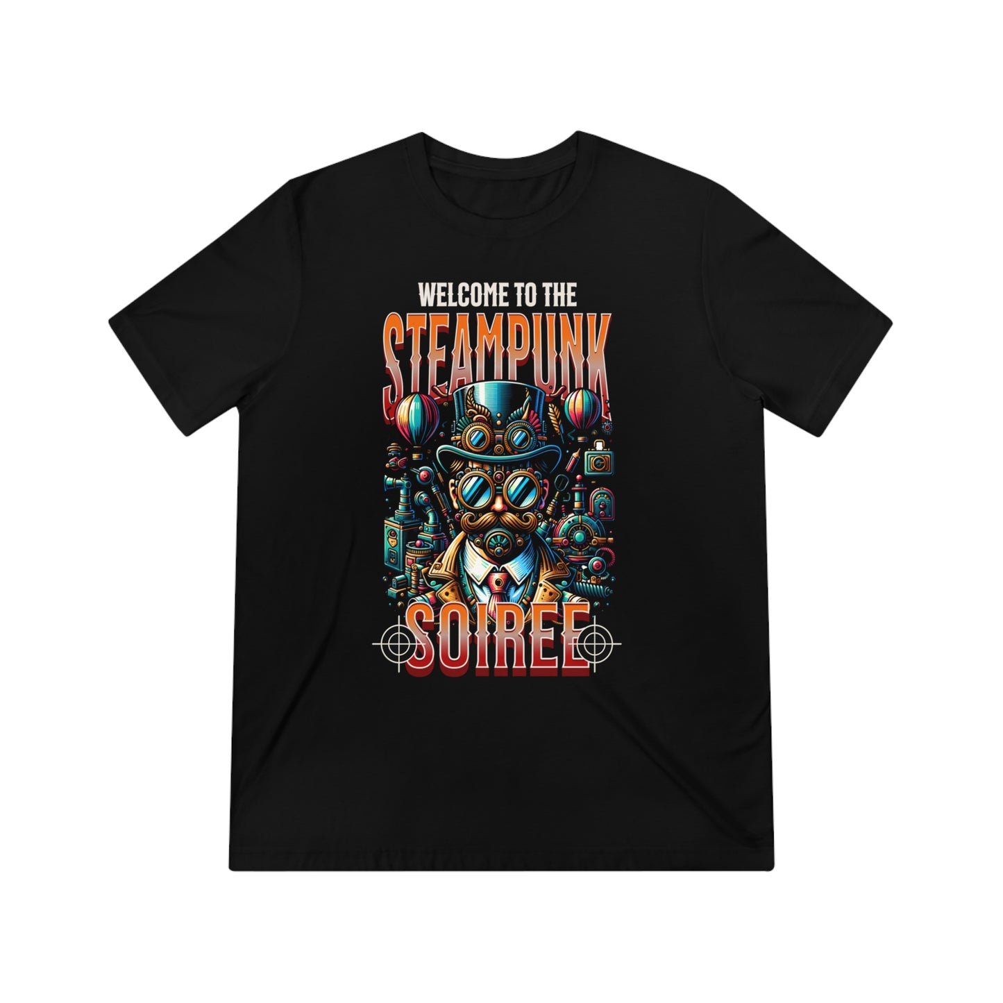 "Steampunk Soiree" - Unisex Crew Neck Tee