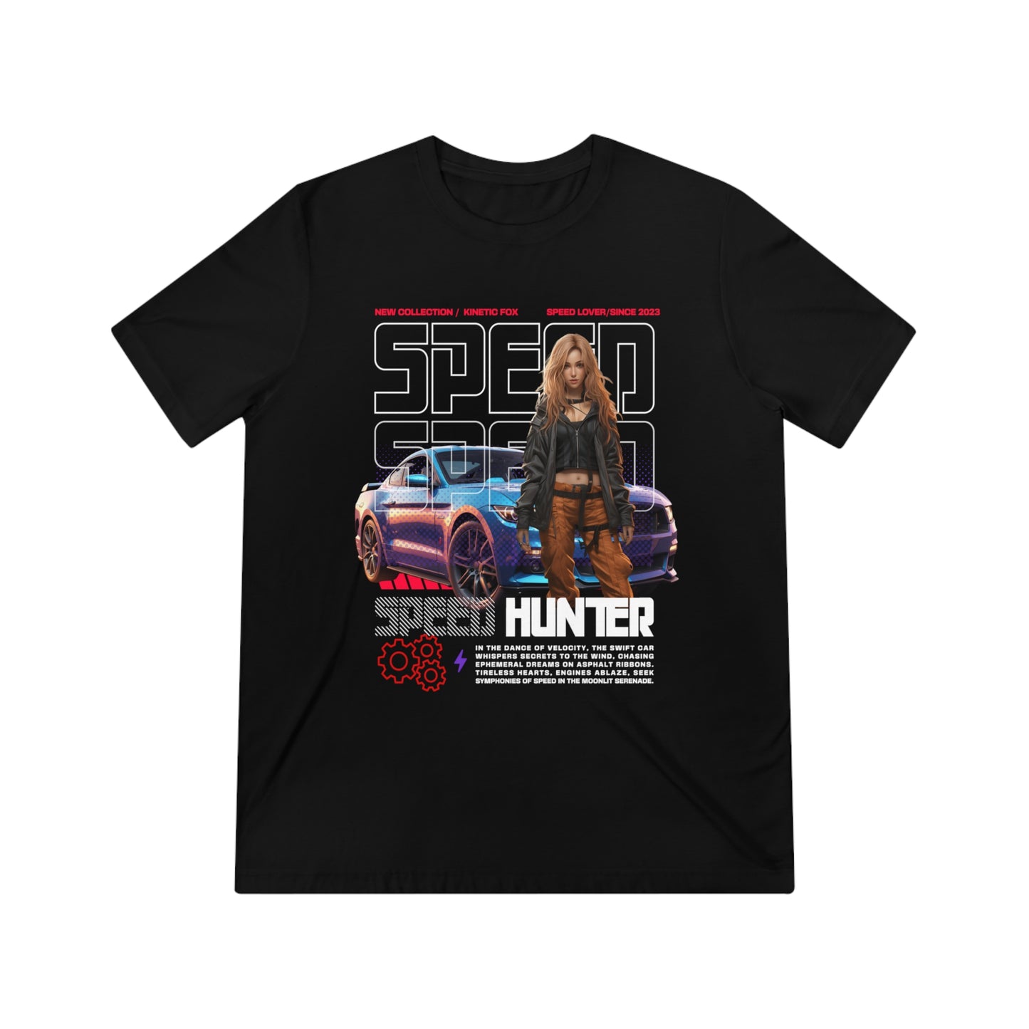 "Speed Hunter" - Unisex Crew Neck Tee