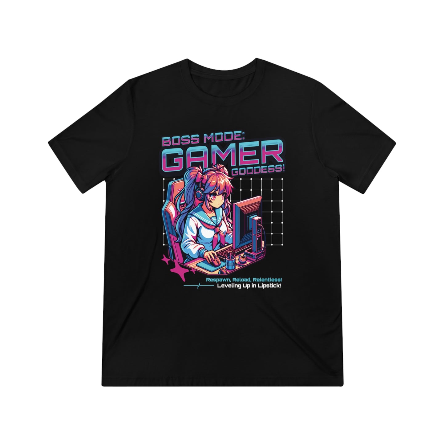 "Boss Mode Gamer" - Unisex Crew Neck Tee