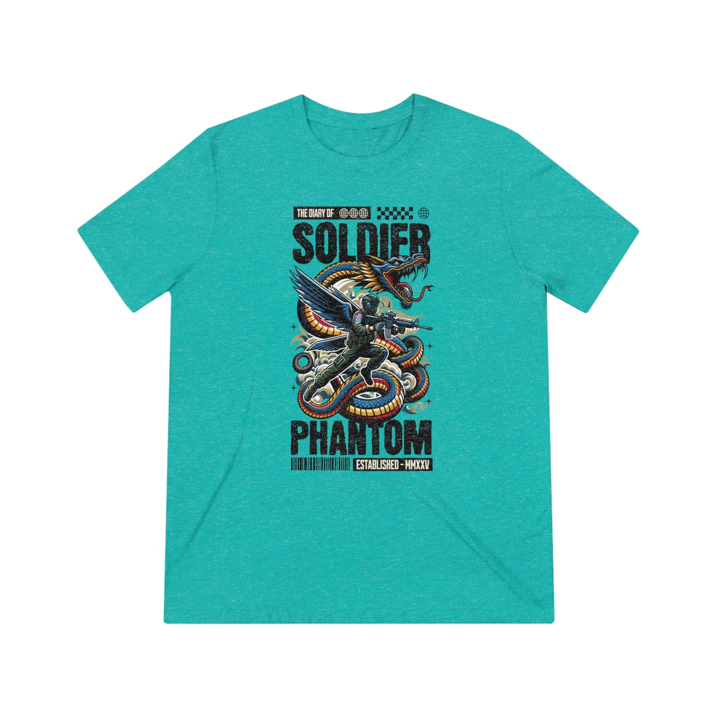 "Diary Of Soldier" - Unisex Crew Neck Tee