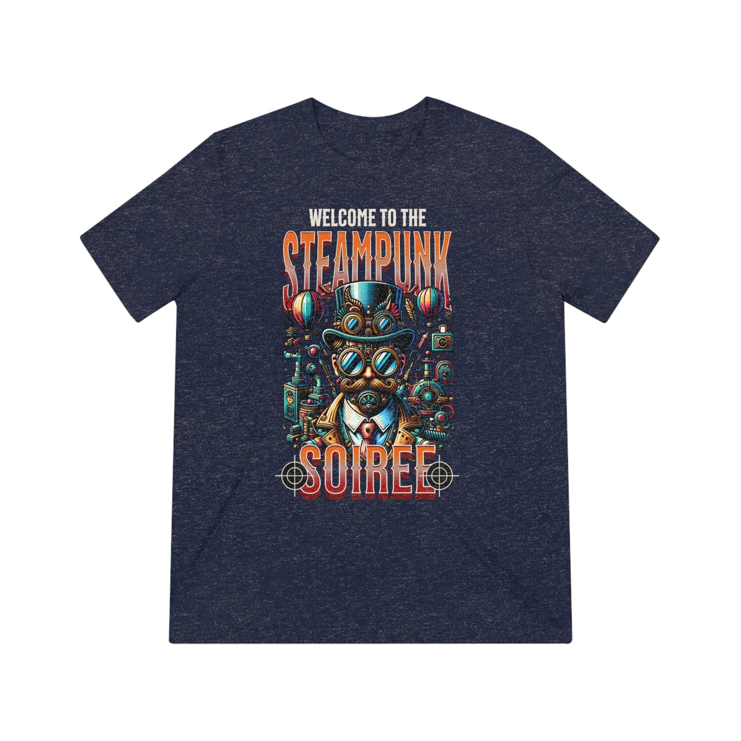 "Steampunk Soiree" - Unisex Crew Neck Tee