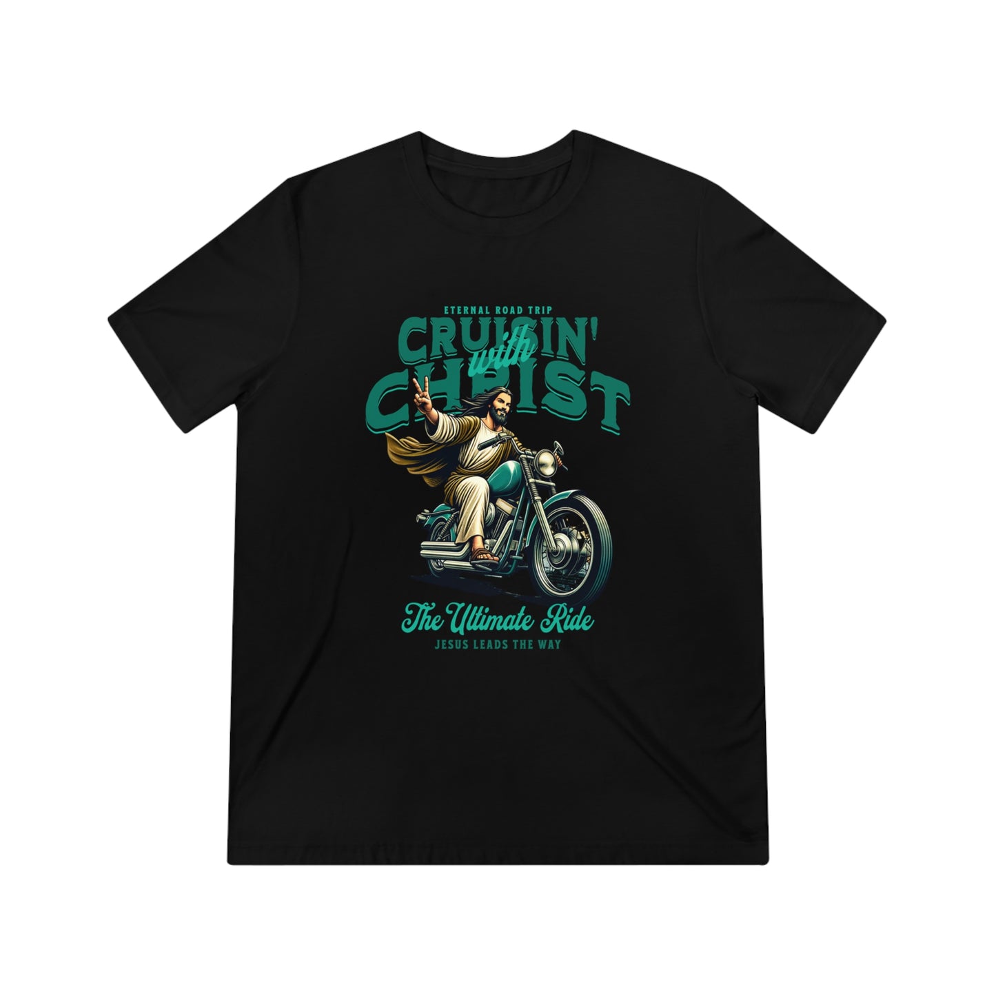 "Cruising With Christ" - Unisex Crew Neck Tee