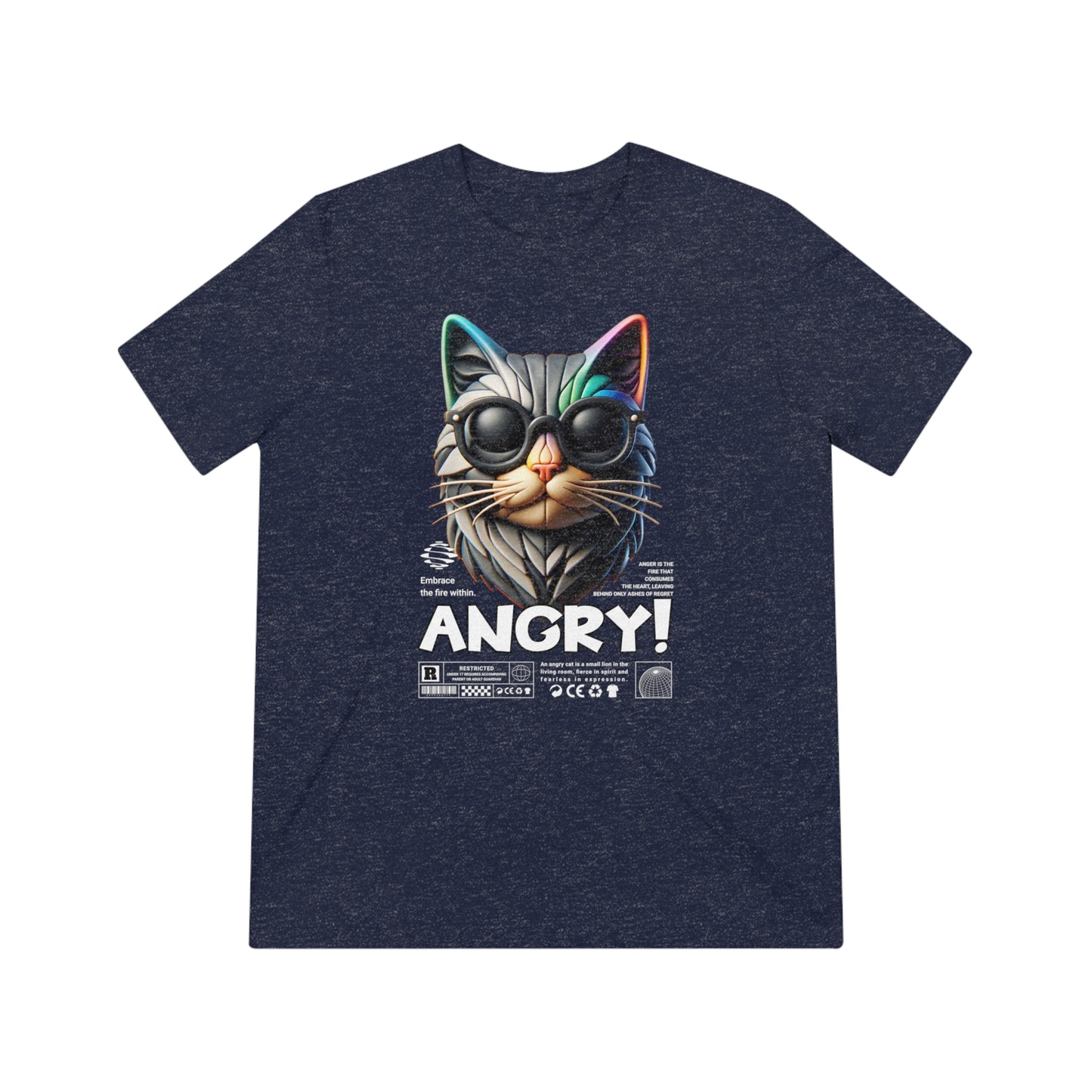 "Angry" - Unisex Crew Neck Tee