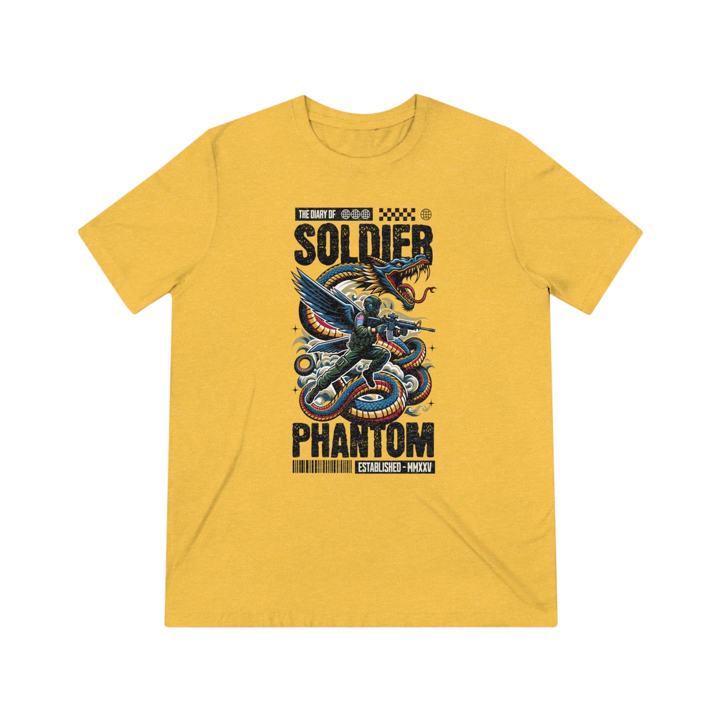 "Diary Of Soldier" - Unisex Crew Neck Tee