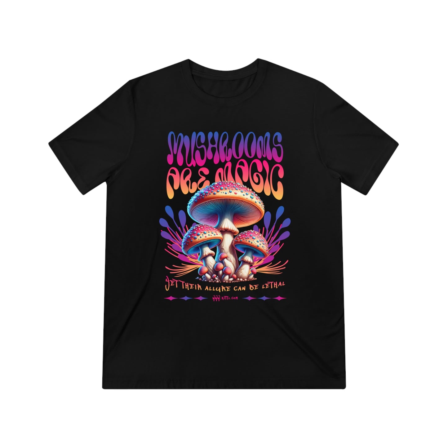 "Magic Mushrooms" - Unisex Crew Neck Tee