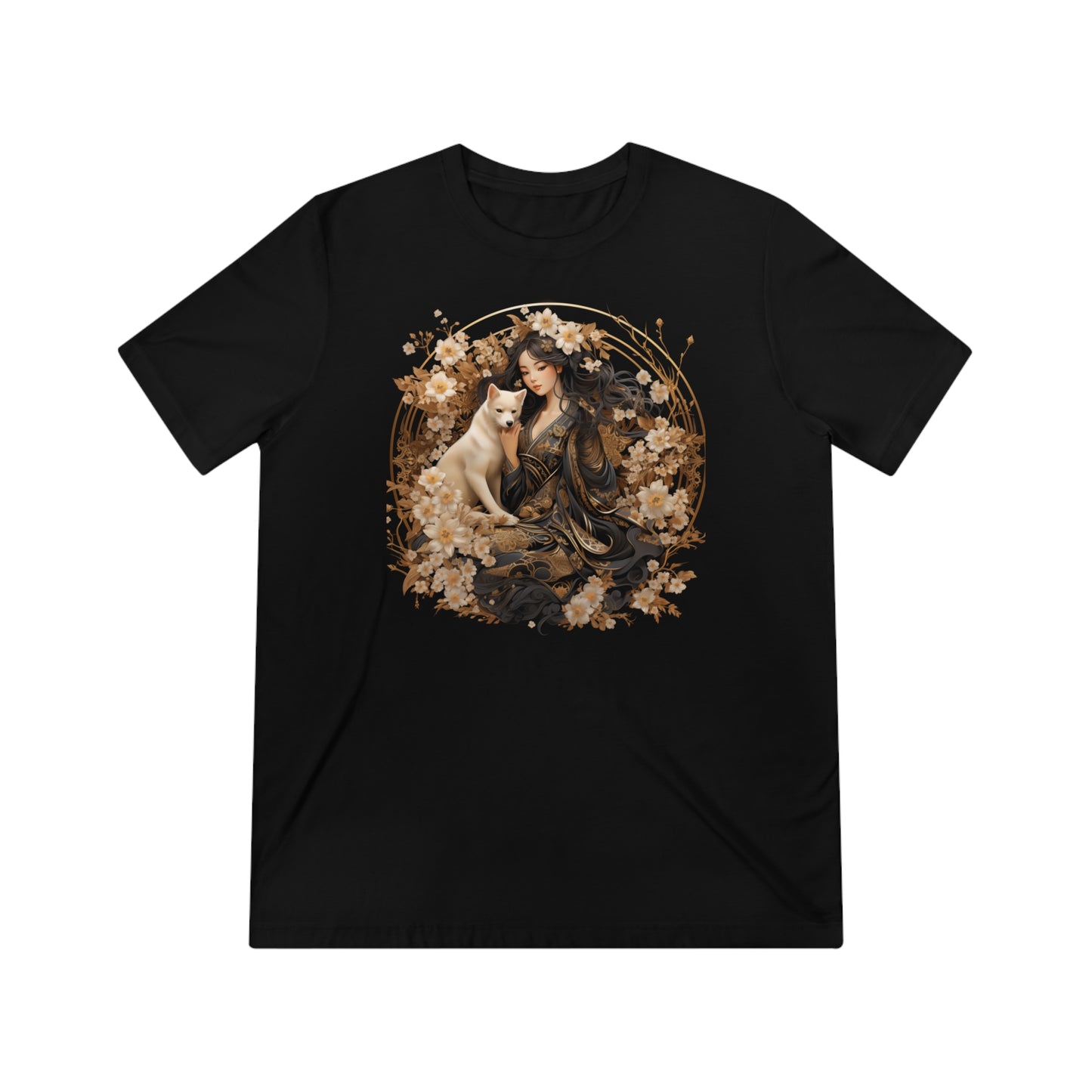 "Golden Geisha Samurai VI" - Unisex Crew Neck Tee