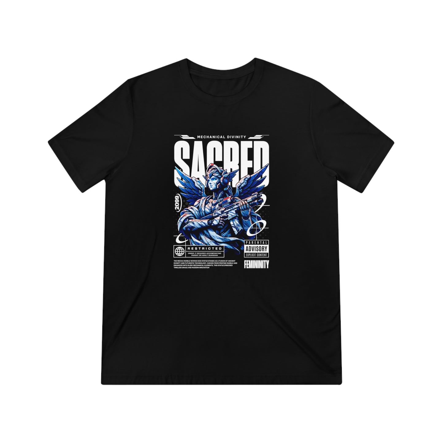 "Sacred Mecha" - Unisex Crew Neck Tee