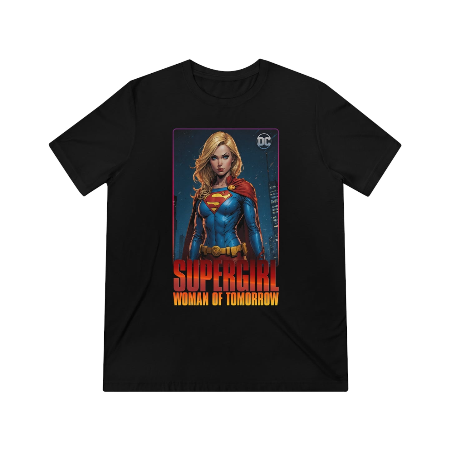 "DC_Supergirl:Woman of Tomorrow" - Unisex Crew Neck Tee