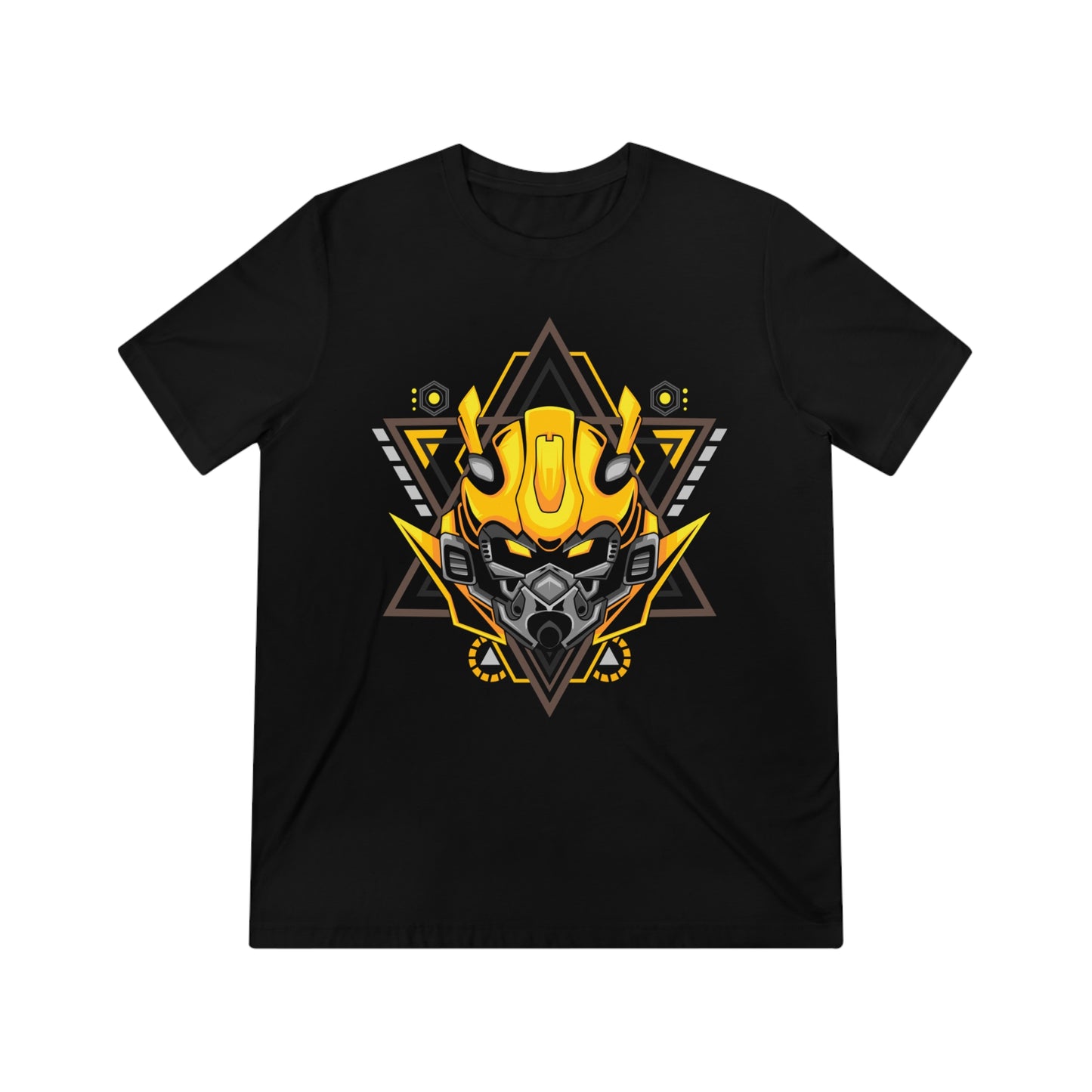 "Bumblebee Geometric Symbol" - Unisex Crew Neck Tee