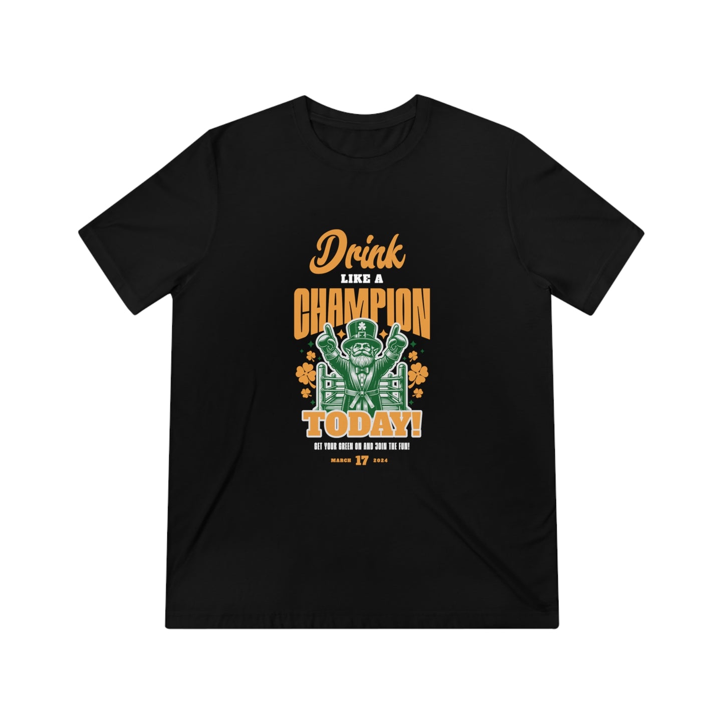 "Drink Like A Champion" - Unisex Crew Neck Tee