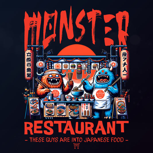 "Monster Restaurant" - Unisex Crew Neck Tee