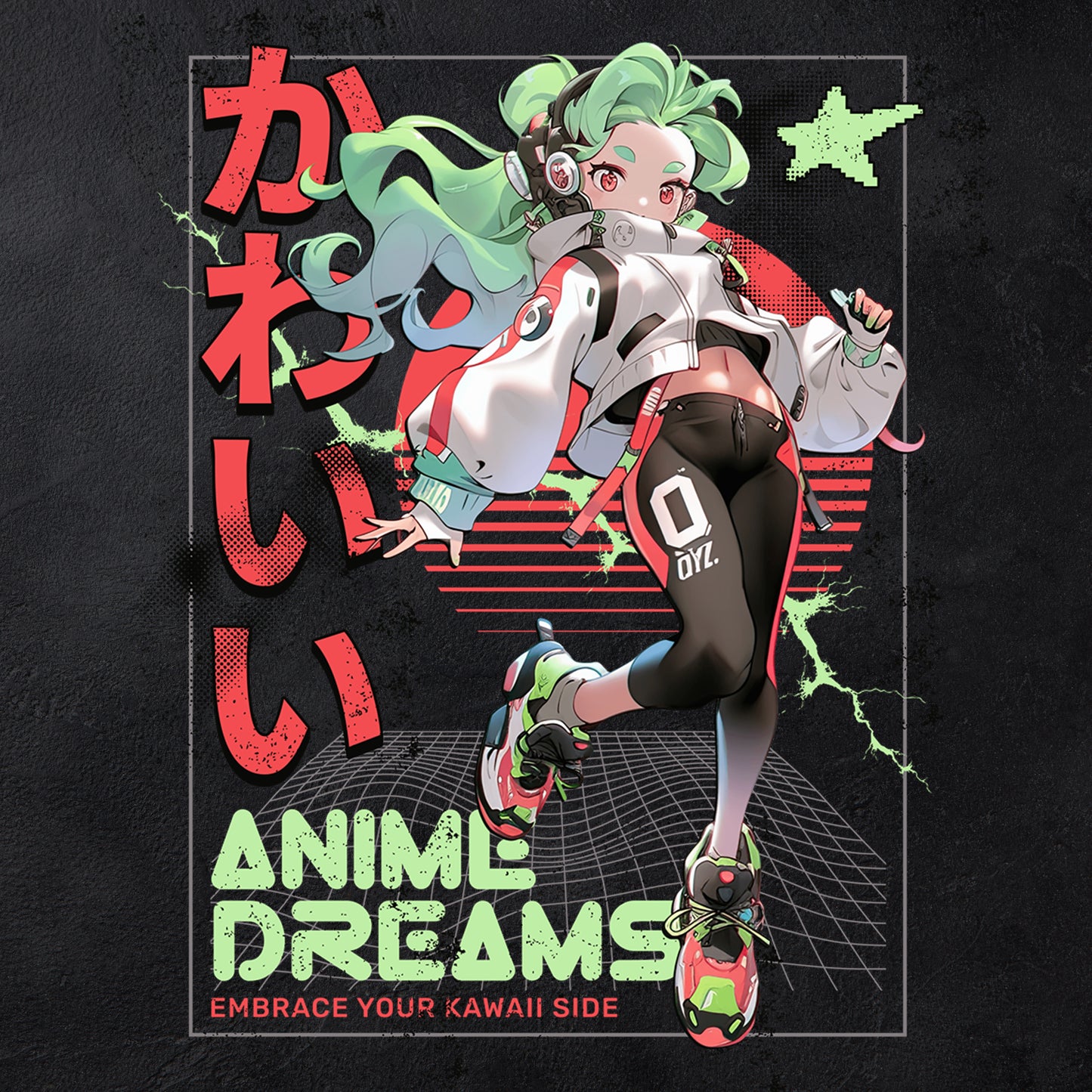 "Anime Dreams" - Unisex Crew Neck Tee