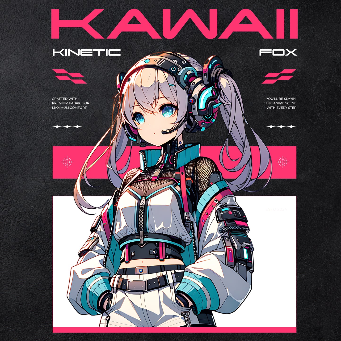 "Kawaii " - Unisex Crew Neck Tee