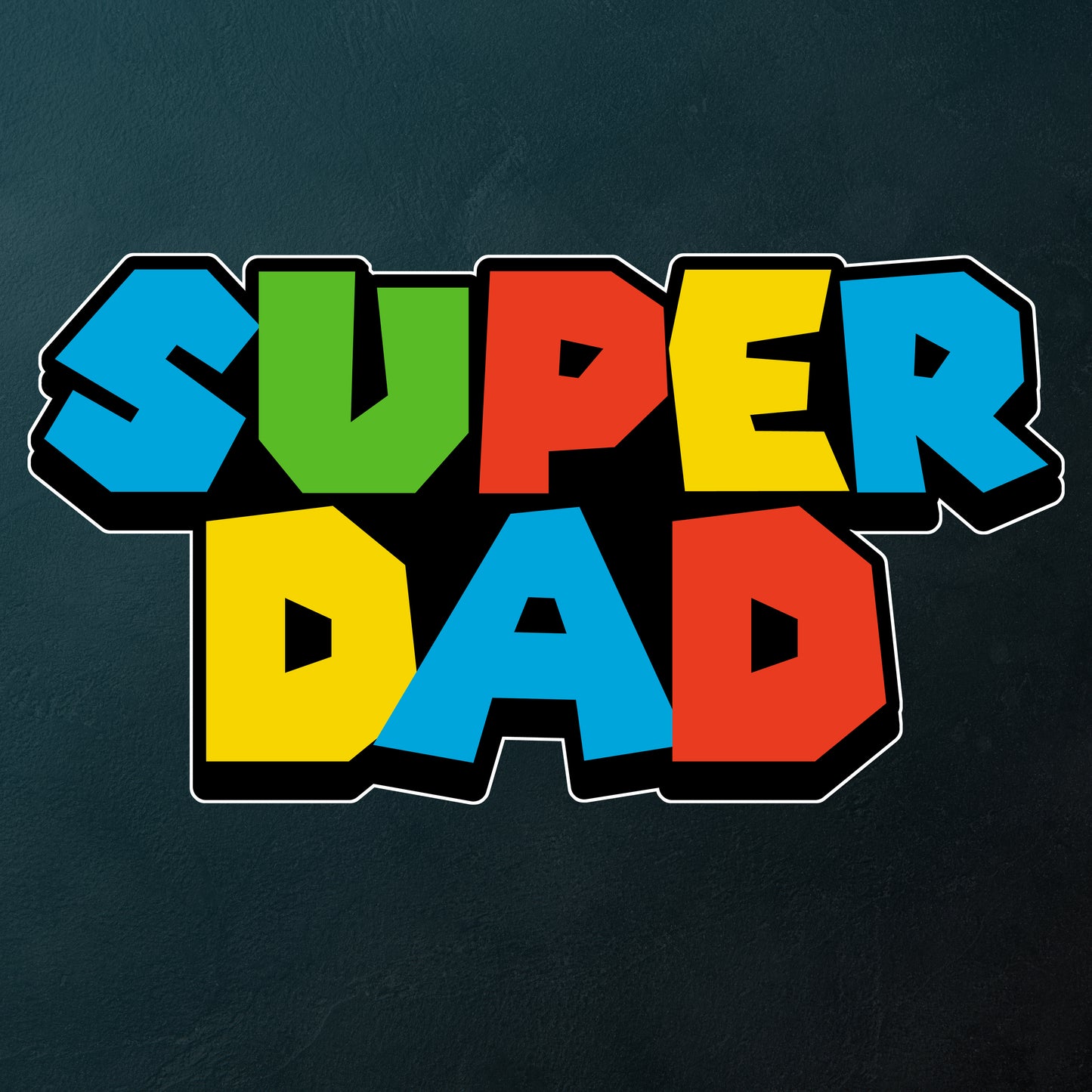 "Super Dad" - Unisex Crew Neck Tee