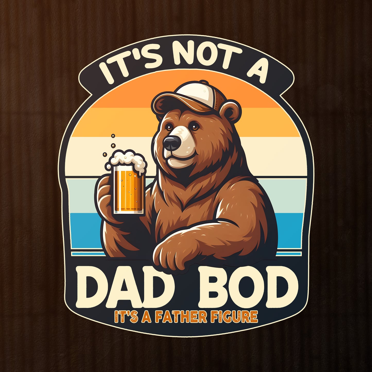 "Dad Bod" - Unisex Crew Neck Tee