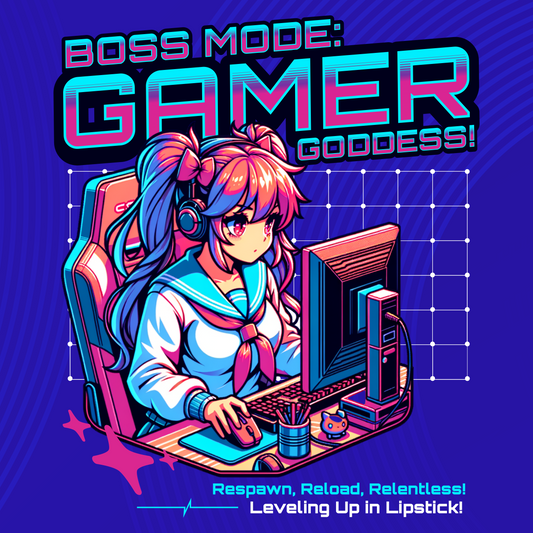 "Boss Mode Gamer" - Unisex Crew Neck Tee