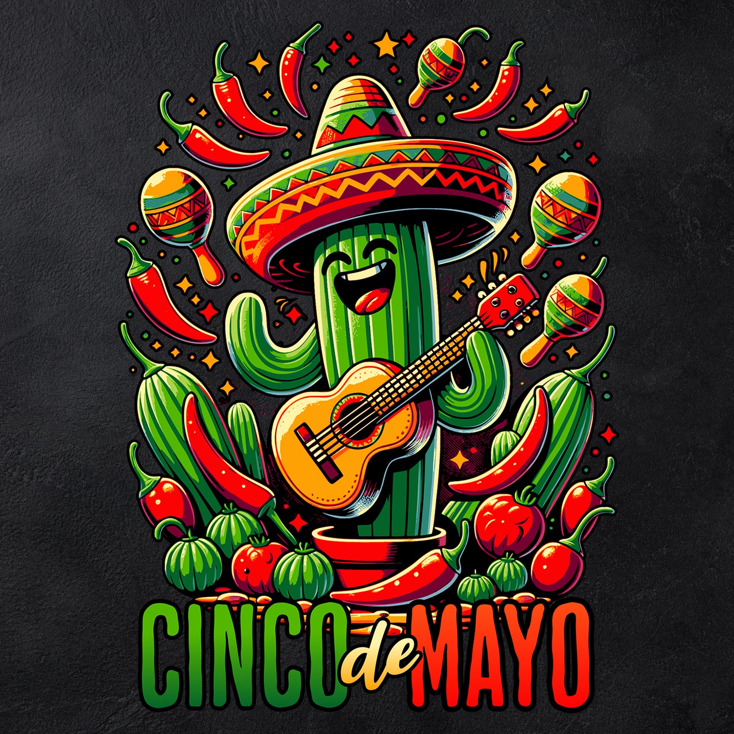 "Cinco de Mayo" - Unisex Crew Neck Tee