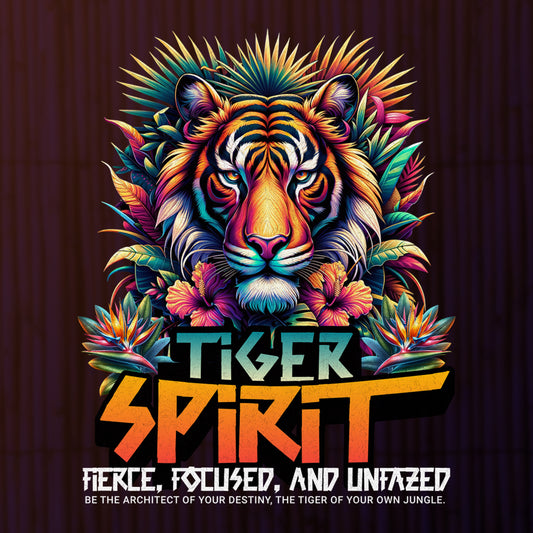 "Tiger Spirit" - Unisex Crew Neck Tee